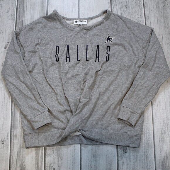 Dallas Cowboys Authentic Gear Women's Bunch Sweater - L - Picture 1 of 6